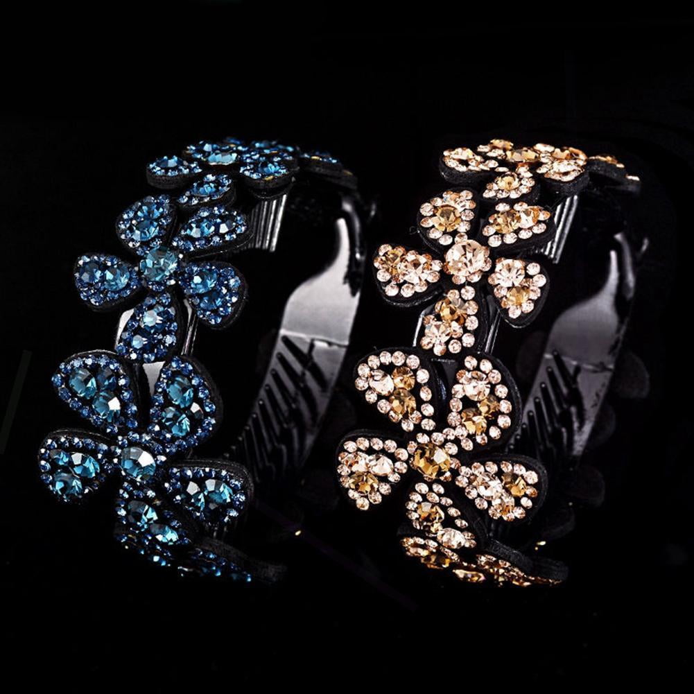 Women Girls Hair Clip Crystal Claw Ponytail Bun Holder Comb Hairpin Fashion Gift