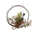 thumbnail image 5 of Garland with Lights - New Christmas Decorations Scene Tree Cane Mini Wreath Door Hanging Arrangement Holiday Dress Up Small Props Ornaments, 5 of 6
