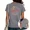A-Grey, variant on UNISHE Women's Scripture Graphic T-Shirt Living Proof Loving God Religious Tee Casual Tops Black, S