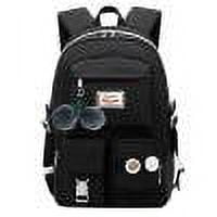 Cute Girls Backpack For School & College - 15.6" Laptop Backpack For Teens, Women, With Anti-Theft Pocket, Water Bottle Side Pockets