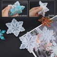 thumbnail image 4 of Moldes de resina de Navidad 3 piezas molde de resina de copo de nieve molde de silicona de copo de nieve TUNC Sencillez, 4 of 5