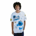 thumbnail image 2 of Sesame Street Cookie Monster T-Shirt Graffiti Adult, 2 of 5