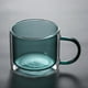 thumbnail image 5 of Vaso de vidrio de colores de doble capa Vasos de vidrio de colores, 5 of 5