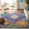 thumbnail image 2 of Safavieh  Handmade Aspen Kira Boho Tribal Wool Rug 9'  x  12' 9' x 12' Indoor,Handmade Living Room,Bedroom,Dining Room Rectangle, 2 of 6