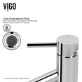 thumbnail image 5 of VIGO Grant Single Handle Single-Hole Bathroom Vessel Faucet in Chrome, 5 of 10