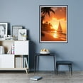 thumbnail image 7 of Diamond Art Kits for Adults - 5d Sailboat Sunset Tropical Beach Diamond Painting for Adults, Diamond Art for Adults Beginners, Diamond Painting Kits for Adults for Home Wall Decor, 7 of 7
