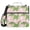 Cartoon Crocodiles with Heart Sunglasses, variant on 3 Ring Zipper Binder with Shoulder Strap Waterproof Trapper Keeper 2 Inch D-Ring 500 Sheets Capacity Fishes and Star