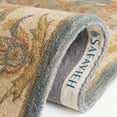thumbnail image 6 of SAFAVIEH Anatolia Stephen Floral Wool Area Rug, Light Blue/Ivory, 6' x 6' Square, 6 of 12
