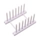 thumbnail image 5 of Toystoory Elegante soporte para tapa de olla, estante de secado de cocina moderno para platos y utensilios Organizadores de utensilios de cocina Blanco Medio, 5 of 6