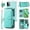 Green, variant on Compatible with Motorola Moto G 5G 2025 Wallet Phone Case Tempered Glass Screen Protector Bling Glitter Crossbody Lanyard Strap Flip Zipper Purse Card Holder Cell Cover for G5G 5 G G5 Women Men Green
