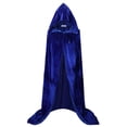 thumbnail image 1 of Disfraz VGLOOK, unisex, de terciopelo, extra largo, con capucha, para adulto, 1 of 3