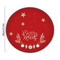 thumbnail image 3 of Luoshdecor Christmas Tree Skirt Mat,31.4 in Large Decorative Glitter Star Tree Skirt,Xmas Gift for Indoor Home Xmas Tree Decoration, 3 of 8