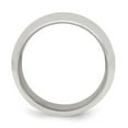 thumbnail image 5 of Auriga Fine Jewelry 925 Sterling Silver 10mm Comfort Fit Wedding Band Ring for Women Size 6, 5 of 7