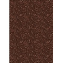 Milliken Imagine Figurative Area Rug LASTING BEAUTY RED OCHRE Lasting Beauty Red Ochre 5' 4" x 7' 8" Rectangle