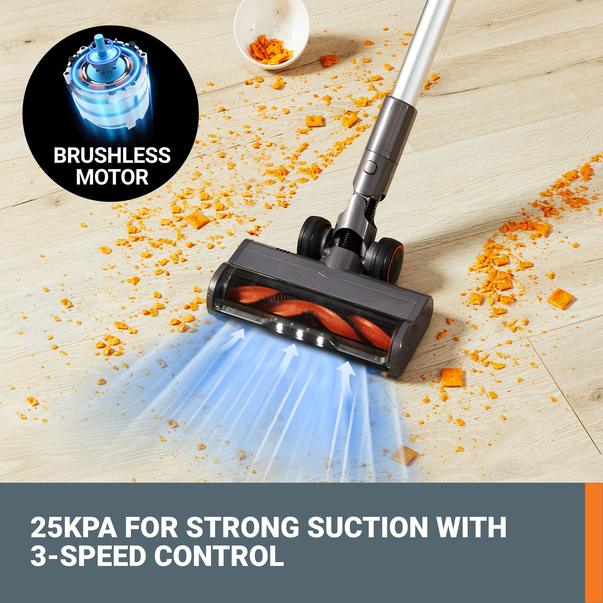 Worx WX038L 20V Power Share Cordless Stick Vacuum (Battery and Charger Included)