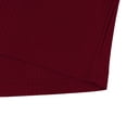 thumbnail image 3 of Namayuj Ribbed Knit Solid Polo Shirts for Men Short Sleeve Tops Slim Fit Casual Breathable Fabric Business Office Wear Wine S, 3 of 8