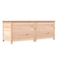 thumbnail image 1 of vidaXL Outdoor Storage Deck Box Chest for Patio Cushions Tools Solid Fir Wood, 1 of 6