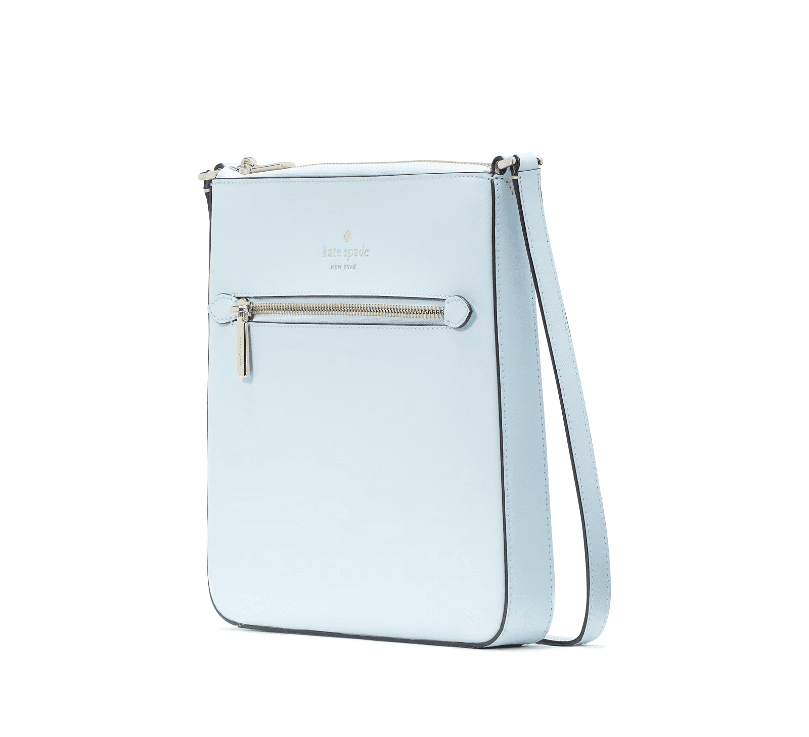 Kate Spade Sadie North South Crisp Sky Saffiano Leather Crossbody