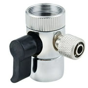 Vanne de dérivation HOOYE pour adaptateur de robinet de filtres à eau de comptoir 1/4"
