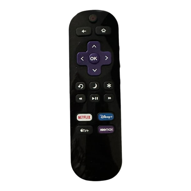 Control Compatible Con Roku Tv Sharp Element Atvio Mas Pilas negro 16