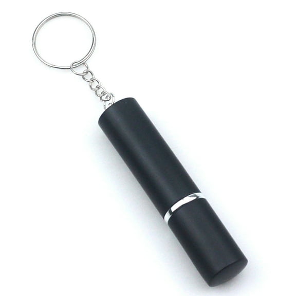 UNTERING Keychain 10ml Metal Perfumes Sample Bottle Keyring Car Interior Portable Perfumes Dispenser Bottle Keychain