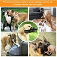 thumbnail image 7 of Dog Air Mesh Breathable and Drinkable Pet Muzzle for Anti Biting Anti Barking LickingBlack, 7 of 7