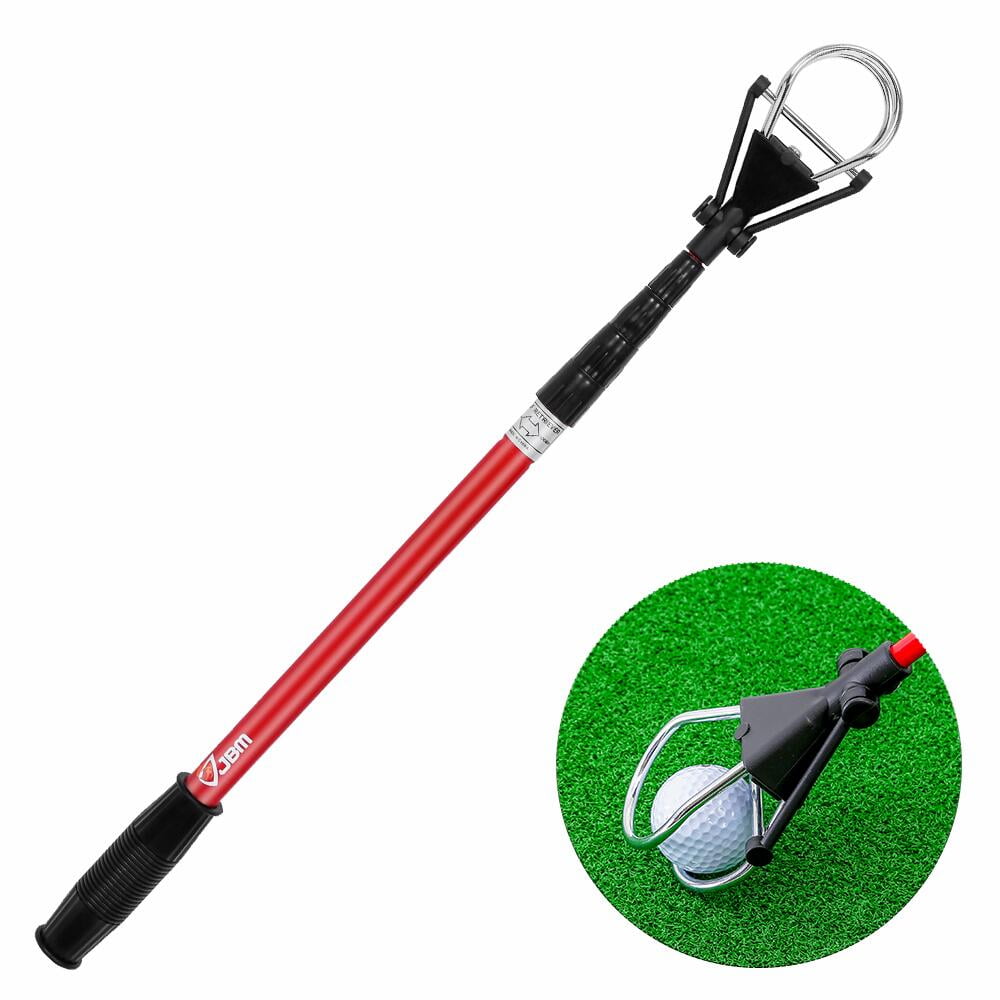 QF Golf Ball Retriever 6 ft Golf Gall Picker Upper Portable Telescopic