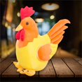 thumbnail image 6 of Rooster Plush Toy, Cute Chicken Stuffed Animal Hugging Pillow Plushie Doll Birthday Gift, 6 of 8