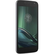 Motorola Moto G4 Play, Straight Talk Only | Black, 16 GB, 5.0 in | Grade B-