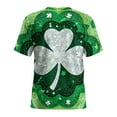 thumbnail image 4 of Saint Patricks Day Shirt Men Short Sleeve Round Neck Top Tie Dye Shamrock Shirt Casual Summer Graphic Tees Irish St Patricks Day Shirts, 4 of 8