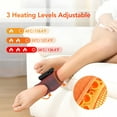 thumbnail image 6 of XIRQI Ankle Foot Massager with Hot Compress and Vibration,3 Temperature Settings and 3 Massage Modes,Rechargeable Portable Design for Home or Office Use, 6 of 7