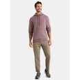 thumbnail image 2 of Athletic Works Men's & Big & Tall Men’s Fleece Hoodie Sweatshirt, Sizes XS-4XLT, 2 of 5