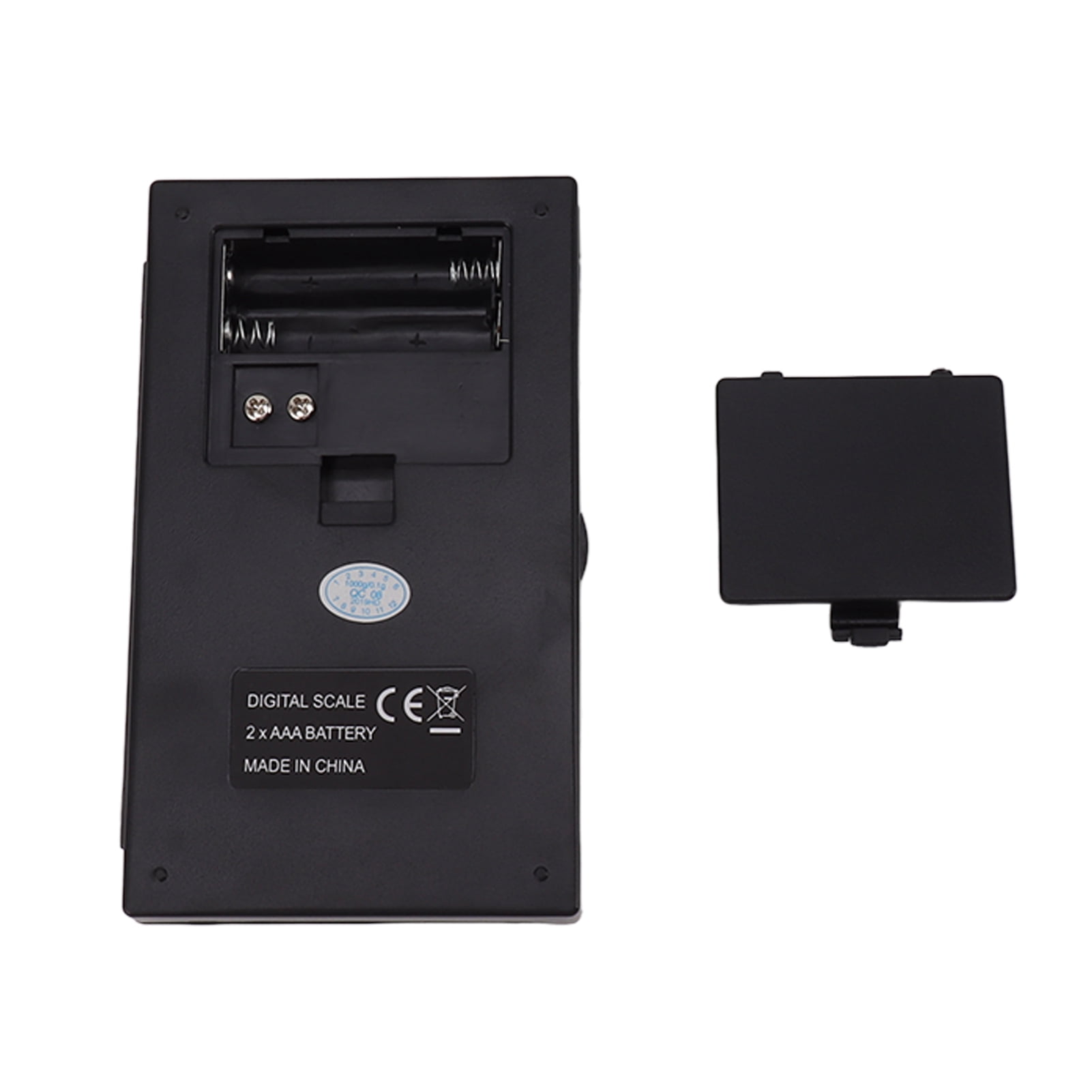 NFTIGB Digital Pocket Scale 0.1g to 1000g High Accuracy LCD Display Jewelry Scale for Kitchen Cafe (Black, 5.91 x 3.54 x 0.79 inches / 15 x 9 x 2 cm)