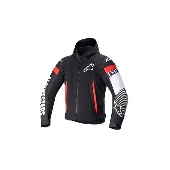 Alpinestars Zaca Air Jacket (XX-Large, Black/White/Red Fluo)
