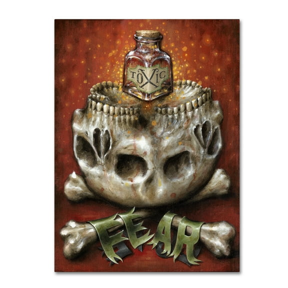 Trademark Fine Art 'Toxic' Canvas Art by Jason Limon