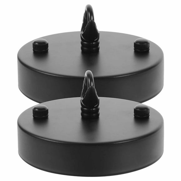 2pcs Ceiling Cover Plate Light Fixture Mounting Plate Ceiling Canopy Accessory