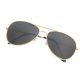 thumbnail image 2 of Qarigey Gafas de sol Novedad de alto rango Diferentes vibrantes Resistentes Ligeras Mano de obra fina Diseño único Gafas redondas Lentes Oro + Negro Qarigey AP008819-07, 2 of 6