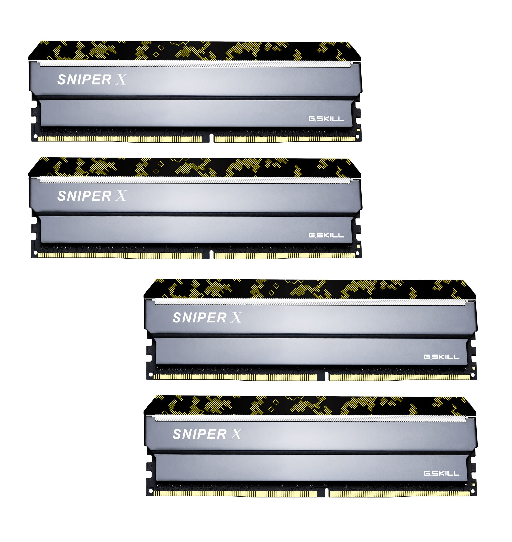64GB G.Skill DDR4 3600MHz Sniper X PC4-28800 CL19 Quad Channel Kit