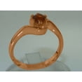 thumbnail image 2 of LBG British Made 9k Rose Gold Natural Citrine Womens Engagement Ring - 33 size options - Size 10, 2 of 5
