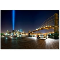 Trademark Fine Art "Never Forget" Canvas Art by David Ayash