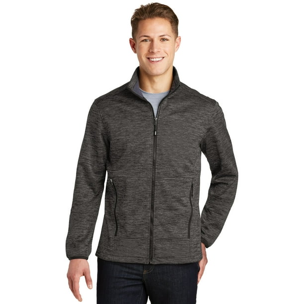 Chaqueta Sport-Tek® PosiCharge® Electric Heather Soft Shell. JST30 deporte-tek JST30