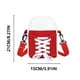 thumbnail image 5 of Bolso Bandolera de Patchwork Hecho a Mano | Bolso de Hombro de Lona y Piel con Forma de Zapato y Correa Ajustable | Bolso de Mano Elegante y Espacioso para Mujer | Uso Informal para Viajes, Compras y, 5 of 5