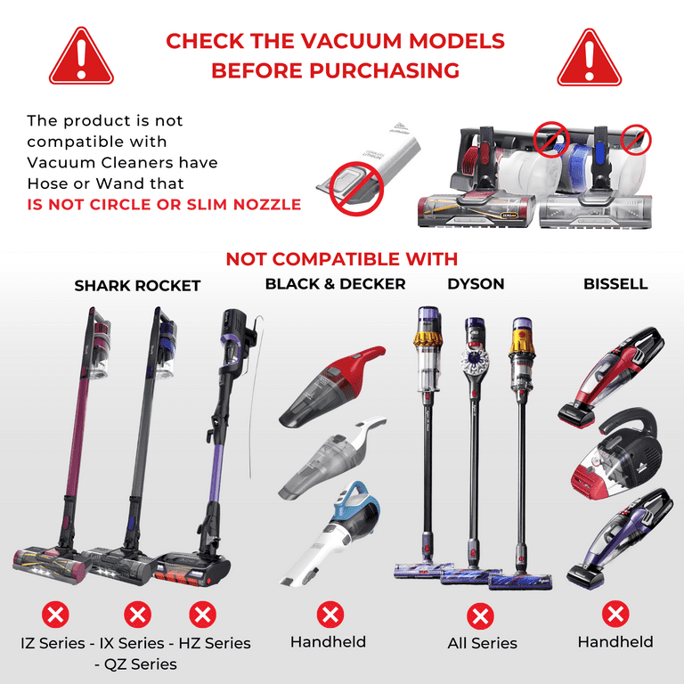 for Bissell Zing Vacuum Cleaner Models 2154A, 2156A, 1665 - Hard