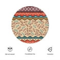 thumbnail image 3 of Eveokoki Boho Round Tablecloth 60 inch, Ethnic Tribal Bohemian Circle Table Cloth, Colorful Tablecloth Decor for Home Kitchen Dining Party Patio Indoor and Outdoor Use, 3 of 5