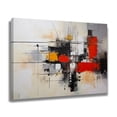 thumbnail image 2 of Abstract Art Modern Decorative Painting Graffiti Framed Canvas Poster Bedroom Decor Sports Landscape Office Room Decor Gift,Frame-style,24x36inch(60x90cm), 2 of 8