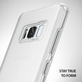 thumbnail image 2 of Ringke Slim Case Compatible with Samsung Galaxy S8, Lightweight Thin Soft Premium Coating Hard PC Cover - Frost White, 2 of 7