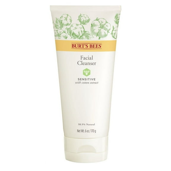 Burts Bees Facial Cleanser 6oz Sensitive (Pack of 3)