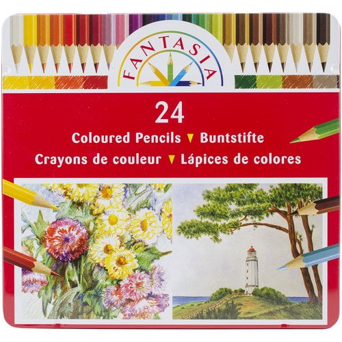 Fantasia Colored Pencil Set, 24pc