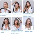 thumbnail image 5 of Rizos Sin Calor para Onda Natural, Rizadores de Cabello Sin Calor con Pinzas para el Cabello y Coletero para Cabello Largo,Kit de Herramientas para Peinar el Cabello de Seda Suave,Sin Daños, Sin Calor Zefei Wu 9024735056959, 5 of 5