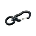 thumbnail image 1 of 360 degree Rotatable Swivel Carabiner Clip Carabiner Clip Locking Aluminium Carabiner Black, 1 of 8